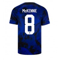 Spojené štáty Weston McKennie #8 Vonkajší futbalový dres MS 2022 Krátky Rukáv